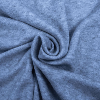 Angora Strick blaugrau