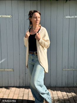 Preview: Strick Leese in beige