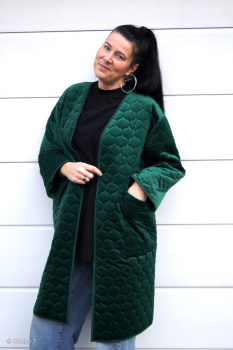 Preview: Osaka- Samt - Stepper in bordeaux