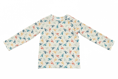 Preview: Baumwolljersey Klaas Hubschrauber