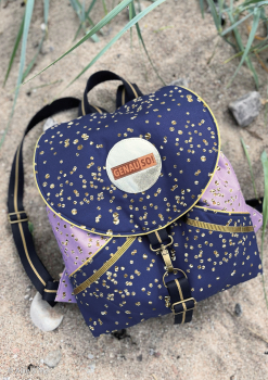 Preview: Canvas Bravo by Cherry Picking - blau mit Goldpunkten