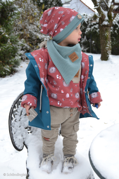 Preview: French Terry Autumn Forest by Christiane Zielinski - Bär und Bienen