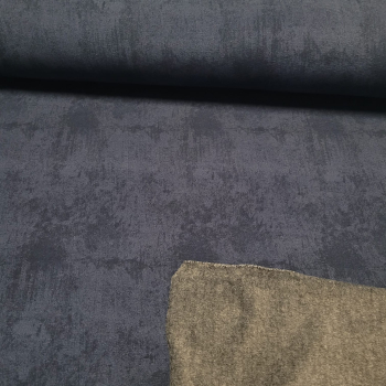 Preview: Alpenfleece Digital melange blau