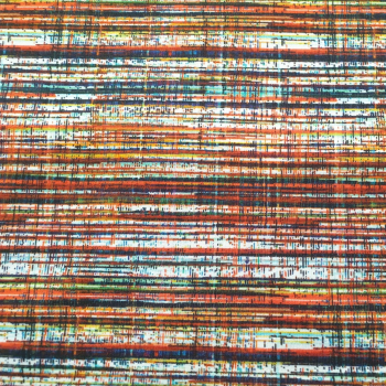 Baumwolljersey abstrakte Streifen bunt - Digitaldruck