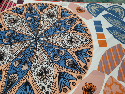 Preview: Yoga Panel - Love by Cherry Picking