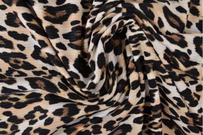 Badelycra - Lycra - Badeanzug-Stoff - Leo gerippt