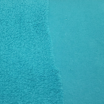 Preview: Baumwollfleece Shervo petrol