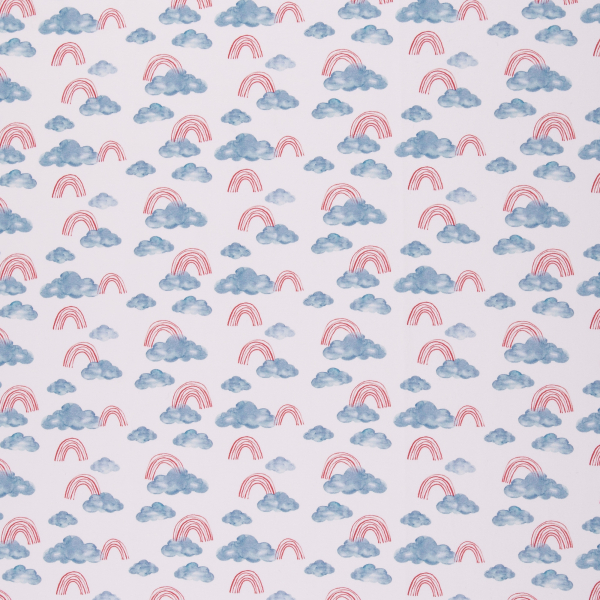 Baumwolljersey Ocean Breeze - Regenbogen