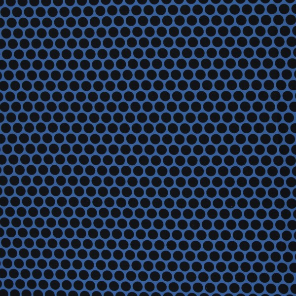 French Terry Lots of Dots by Lycklig Design royalblau
