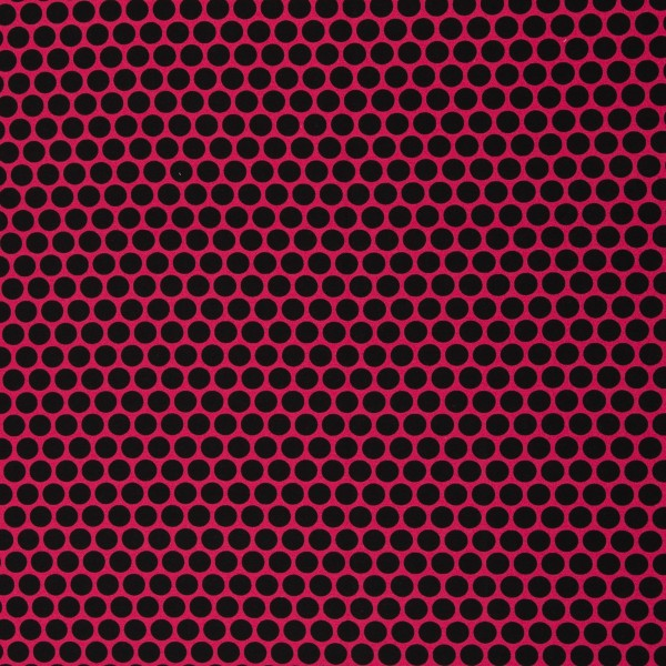 French Terry Lots of Dots by Lycklig Design pink
