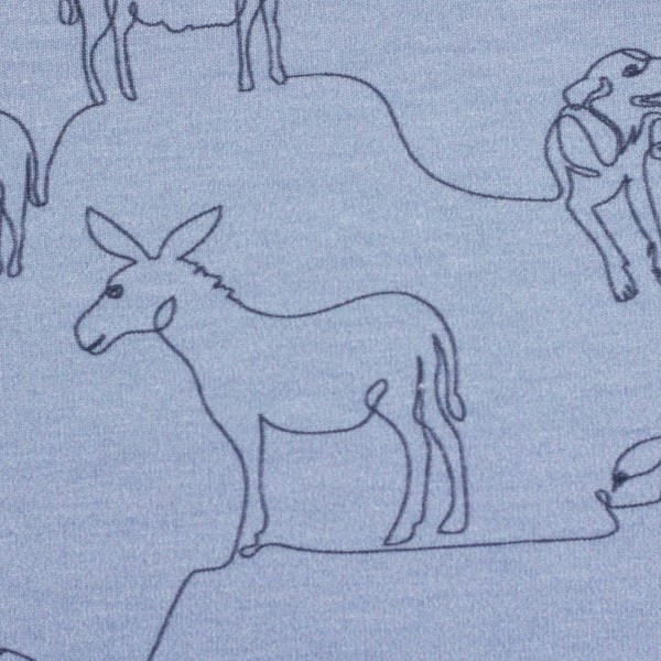 Baumwolljersey Max, Minnie and All by Bienvenido Colorido - Tiere