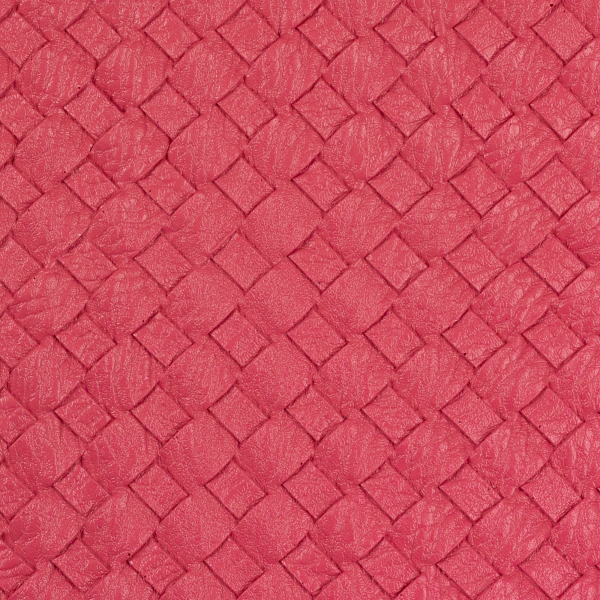 Kunstleder Beatrice coralle - Flechtoptik