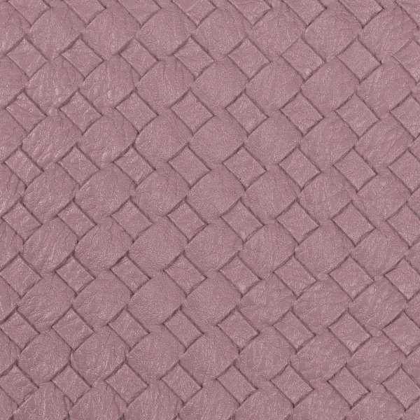 Kunstleder Beatrice flieder - Flechtoptik