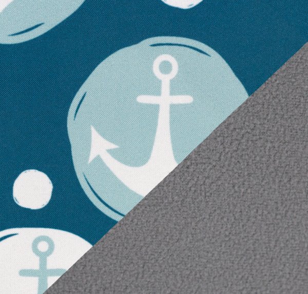 Softshell Fiete - Anker mint - petrol