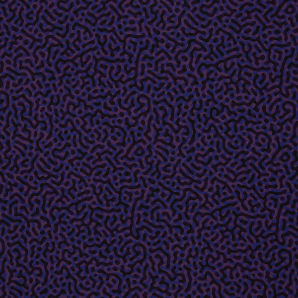 Baumwolljersey Urban Monkey by Thorsten Berger - Kombistoff lila - schwarz