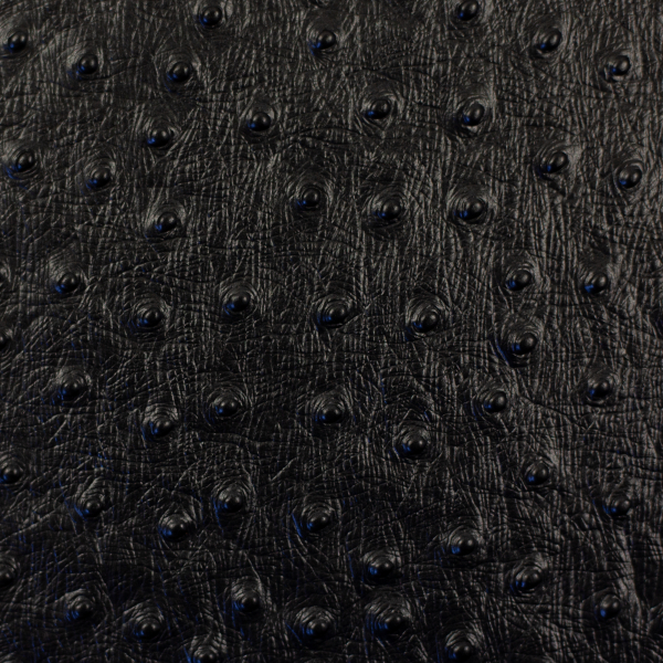 Kunstleder Aurora schwarz metallic mit Noppen