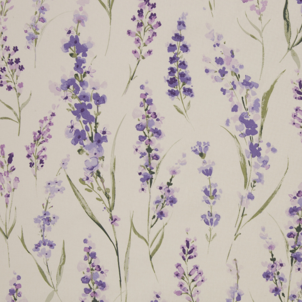 Dekostoff Balingen mit Lavendel - Blüten