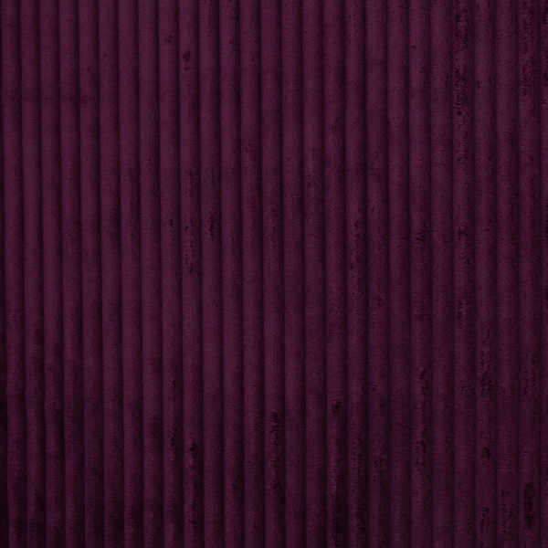 Cordsamt Montevideo in beere - bordeaux