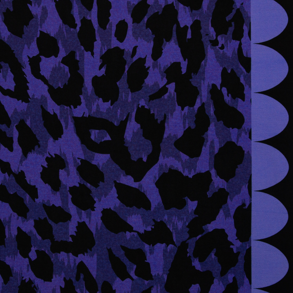 VORBESTELLUNG! - French Terry  Panel Monsta by Thorsten Berger - Monster auf blau
