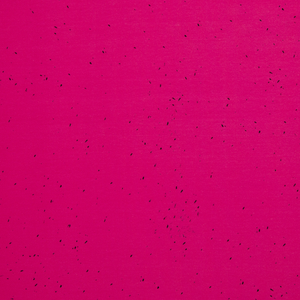 French Terry Shit happens by Thorsten Berger - kleine Punkte auf pink