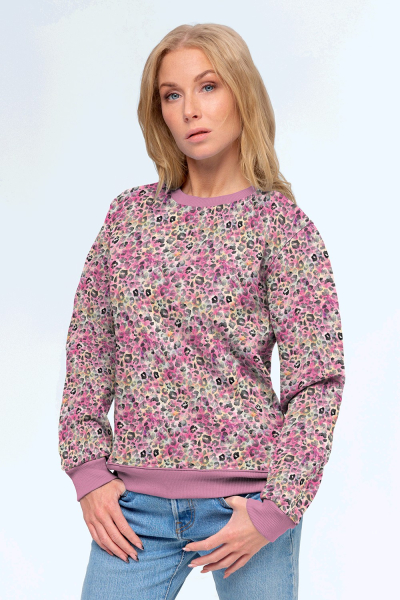 Sweat Leo in rosa - pink