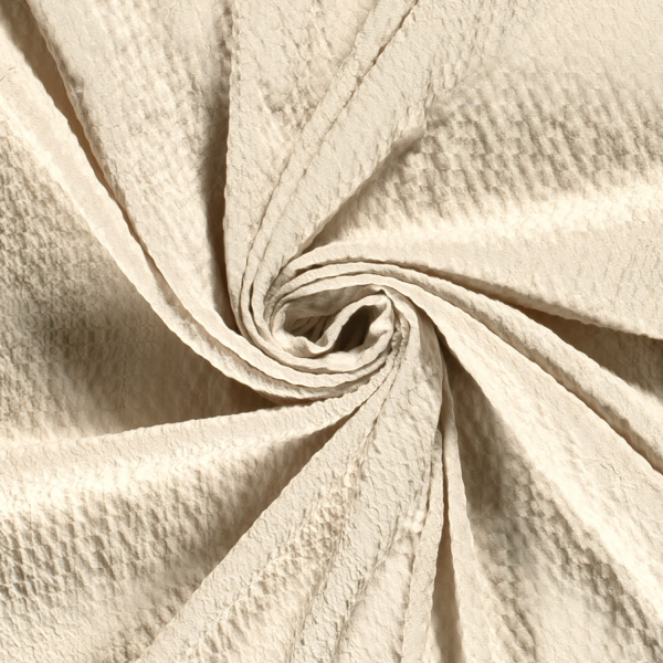 Viskose Crinkle in beige