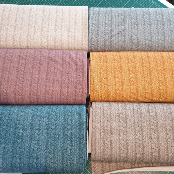 French Terry Strickoptik in hellem bordeaux - Rest 0,4 m