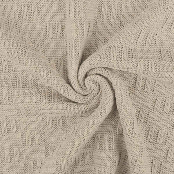 Strick mit Muster in sand
