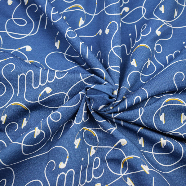 French Terry - Beat of my dream - Musik + Kopfhörer - Smile - Katinoh