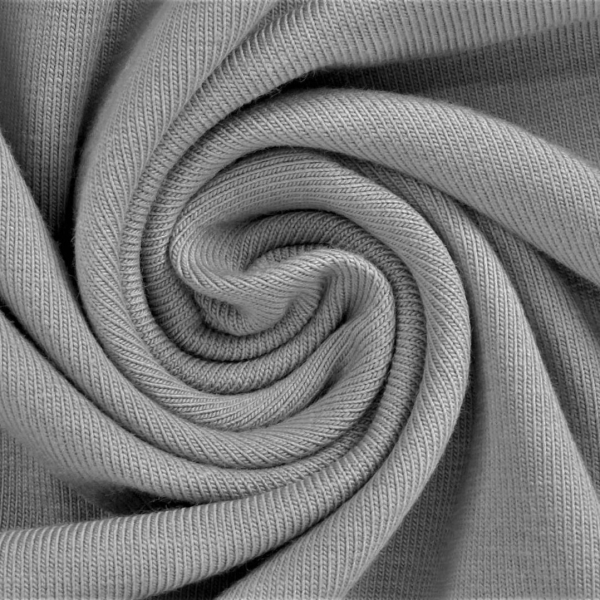 French Terry hellgrau