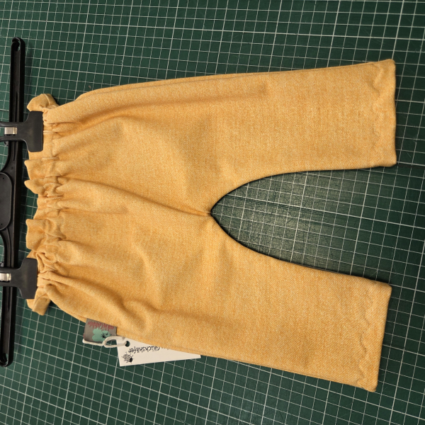 Paperbag Hose in gelb - Gr. 62