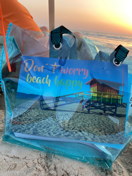 Folie Vista in blau durchsichtig