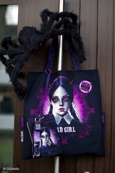 DIY Halloween Bag by Thorsten Berger - Mystic Girl (ähnlich Wednesday)