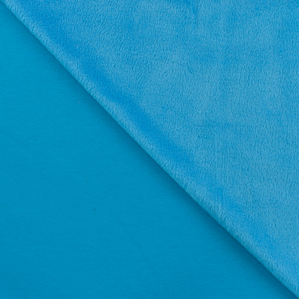 Alpenfleece uni türkis