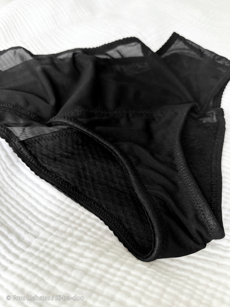 Absorber - Stoff Verona - saugfähig und feuchtigkeitsundurchdringlich - schwarz