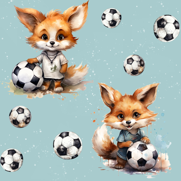 French Terry - Fussbal Fuchs - Eigenproduktion