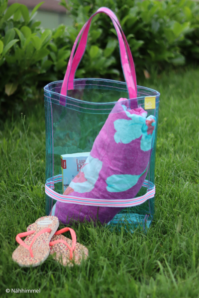 Folie Vista in blau durchsichtig