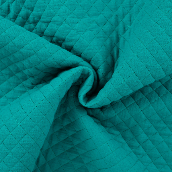 Bambino Quilt - Musselin Stepper in emerald