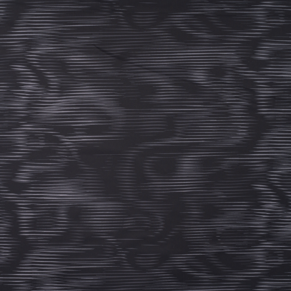 Sport - und Funktionsjersey mit Wellen- Muster in schwarz