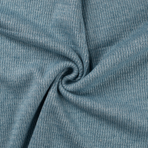 Strick - Sparkling Knit - Glitzer petrol