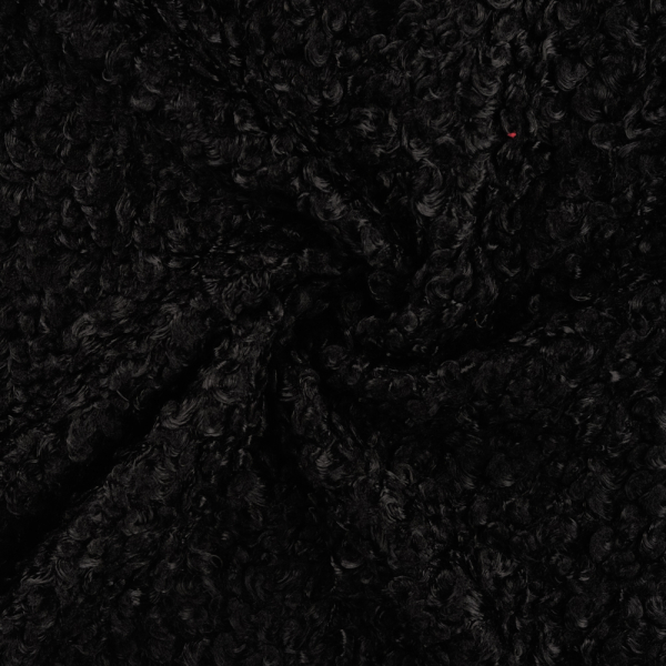 Bouclé Curly schwarz