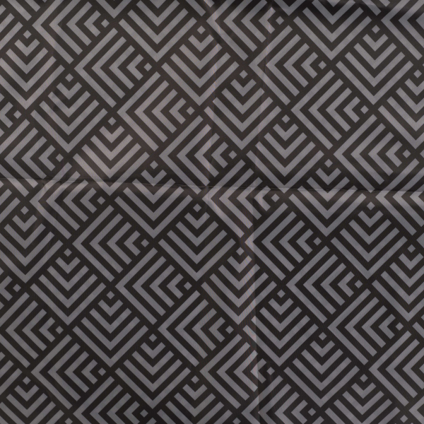 Raincoat - dünner, leichter Regenjacken-Stoff + Poncho - Muster in schwarz - grau