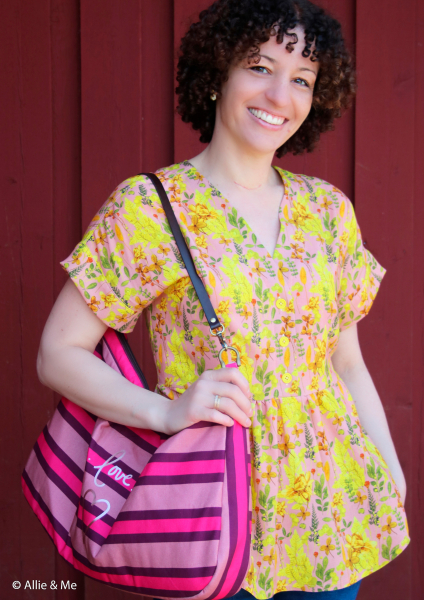 Believe by Cherry Picking - Viskose - Webware mit Blüten und Blättern in gelb