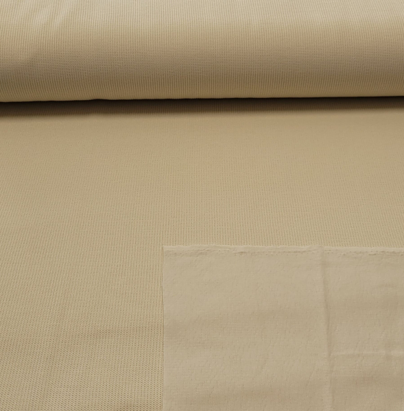 Doubleface - Strick creme - weiß