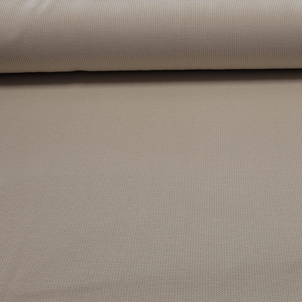 Doubleface - Strick creme - weiß