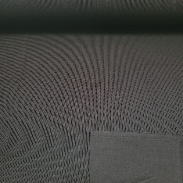 Doubleface - Strick schwarz