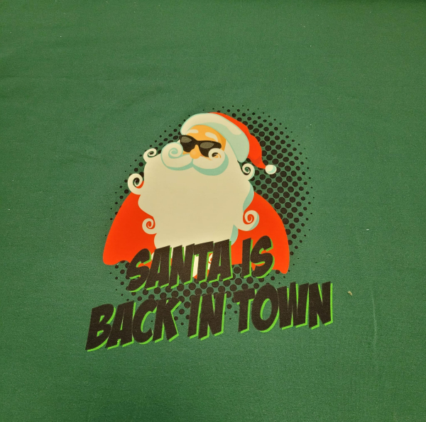 French Terry Panel Santa is back in Town - Santa Claus - Weihnachtsmann