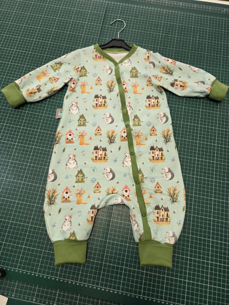 Jumper - Jersey - Anzug mit kleinen Igeln - GR. 80