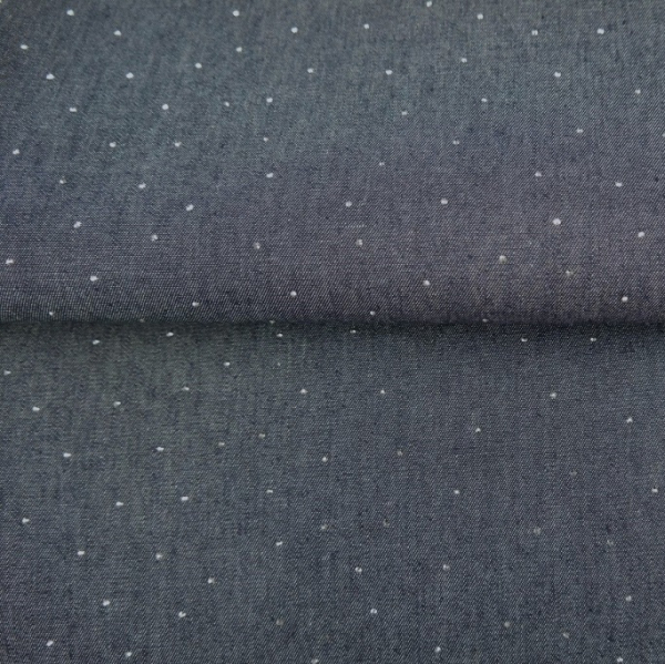 Jeans Denim mit Glitzersteinen in dunkelblau